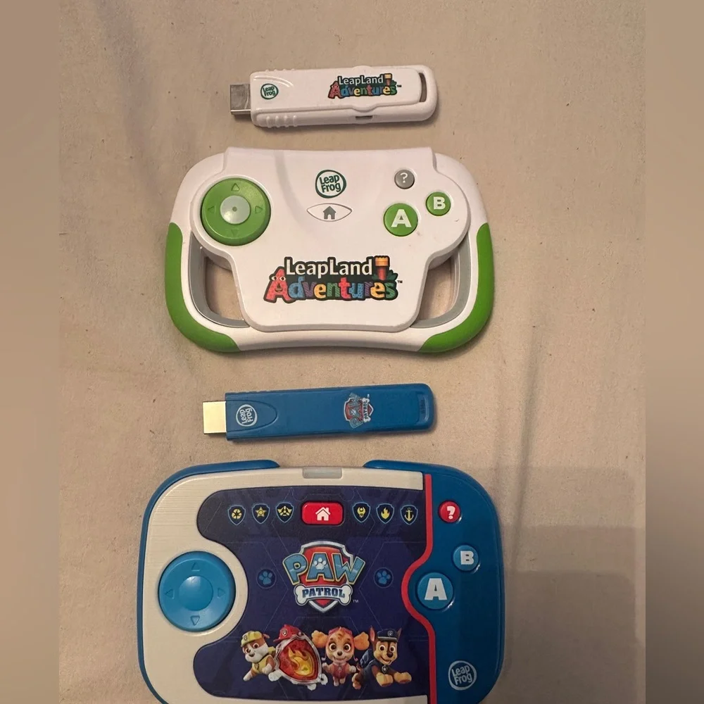 LeapLand Adventures Game Console - Green and Blue